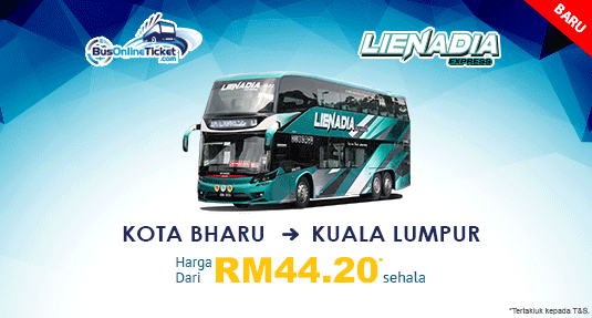 Jadual Perjalanan Bas ke Kedah